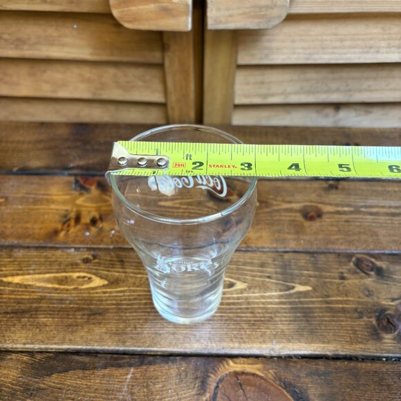 Set of 6 Coca-Cola Glasses – Classic Contour Shape – 16oz Drinkware - Picture 4 of 10